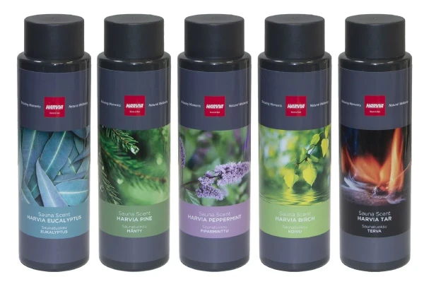 Harvia Bastudoft Björk Vedeldade bastuaggregat miljöbild